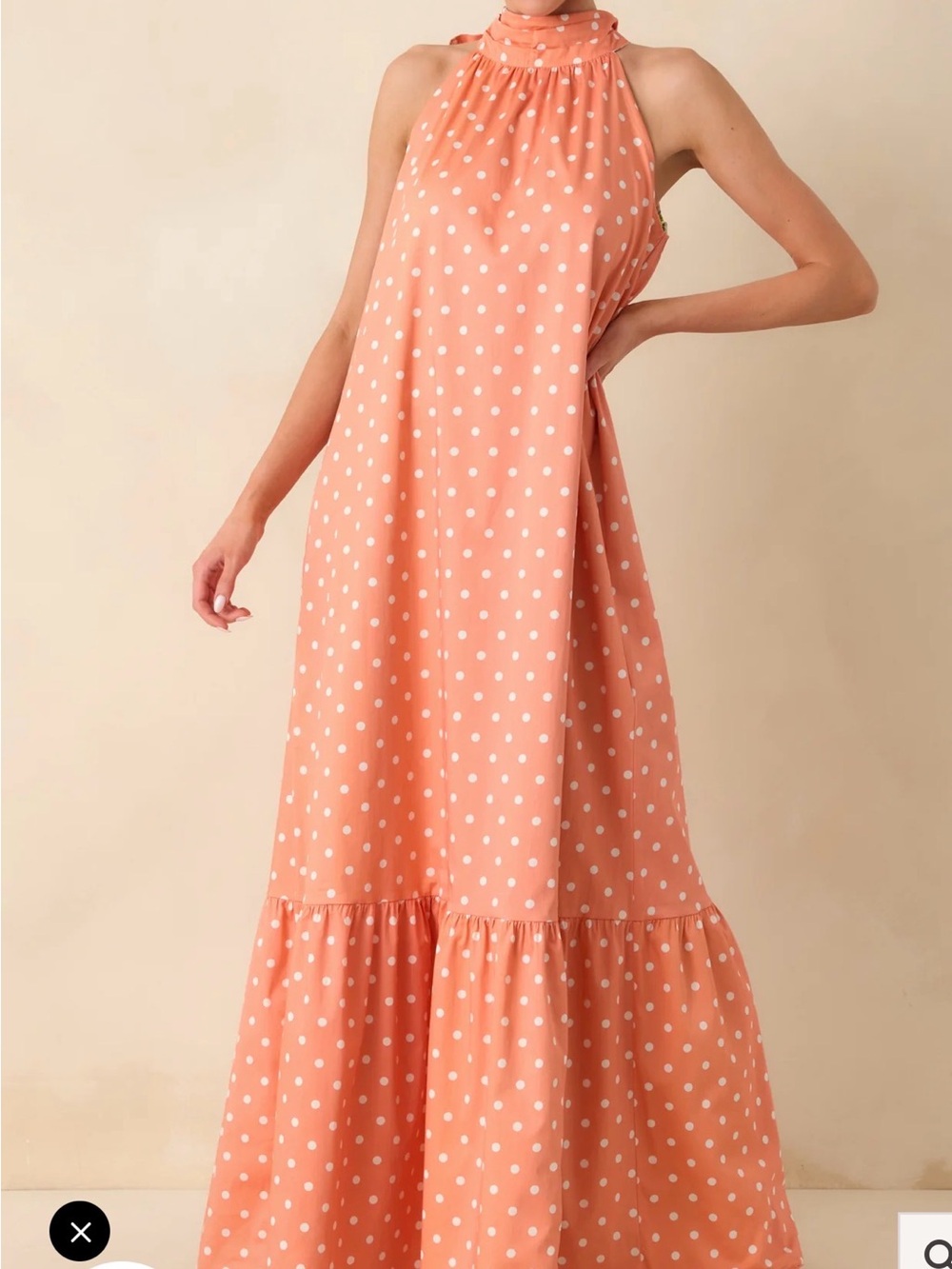 NWT PROSPERINA REBECCA MULTI PRINT COTTON REVERSIBLE MAXI DRESS - Picture 6 of 7
